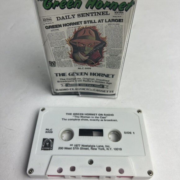 The Green Hornet Radio Classics On Cassette Original Broadcasts 1hr - Picture 4 of 4
